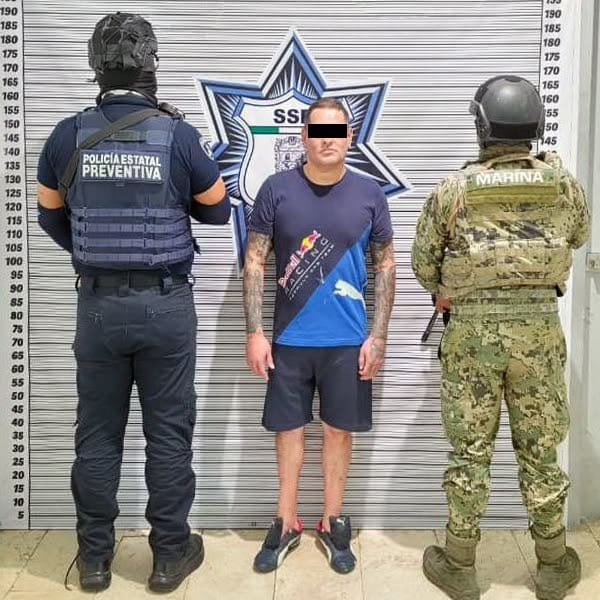 SSP y Marina detienen a presunto narcomenudista de la capital