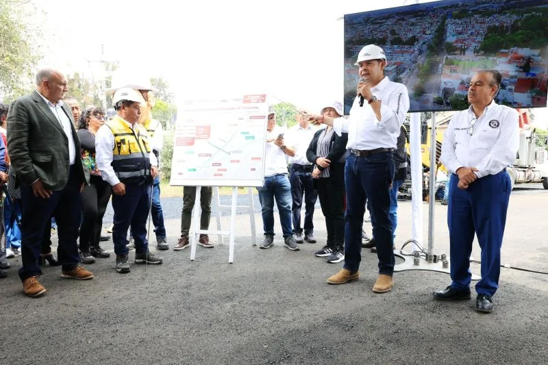Pavimentará Gobierno de Armenta 52 kilómetros de Periférico 5 de Mayo; quedará concluido en 2028
