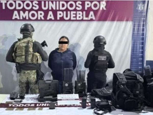Operativo interinstitucional permite detener a mujer en posesión de inhibidores de señal