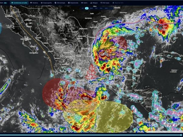 Por temporal lluvioso, órdenes de gobierno mantienen monitoreo y atención preventiva en Puebla