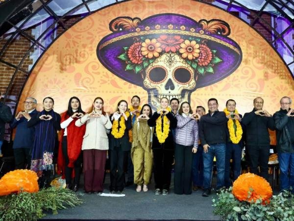 Tradición, misterio y color dan vida a la memoria en Puebla con Catrineras 2026