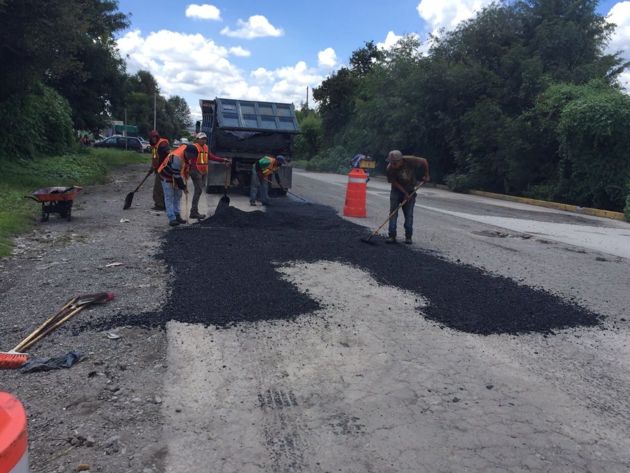 Bachea Secretaría de Infraestructura carretera Texmelucan-Atzompa