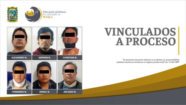 Vinculados a proceso seis hombres por agredir a familiares y parejas