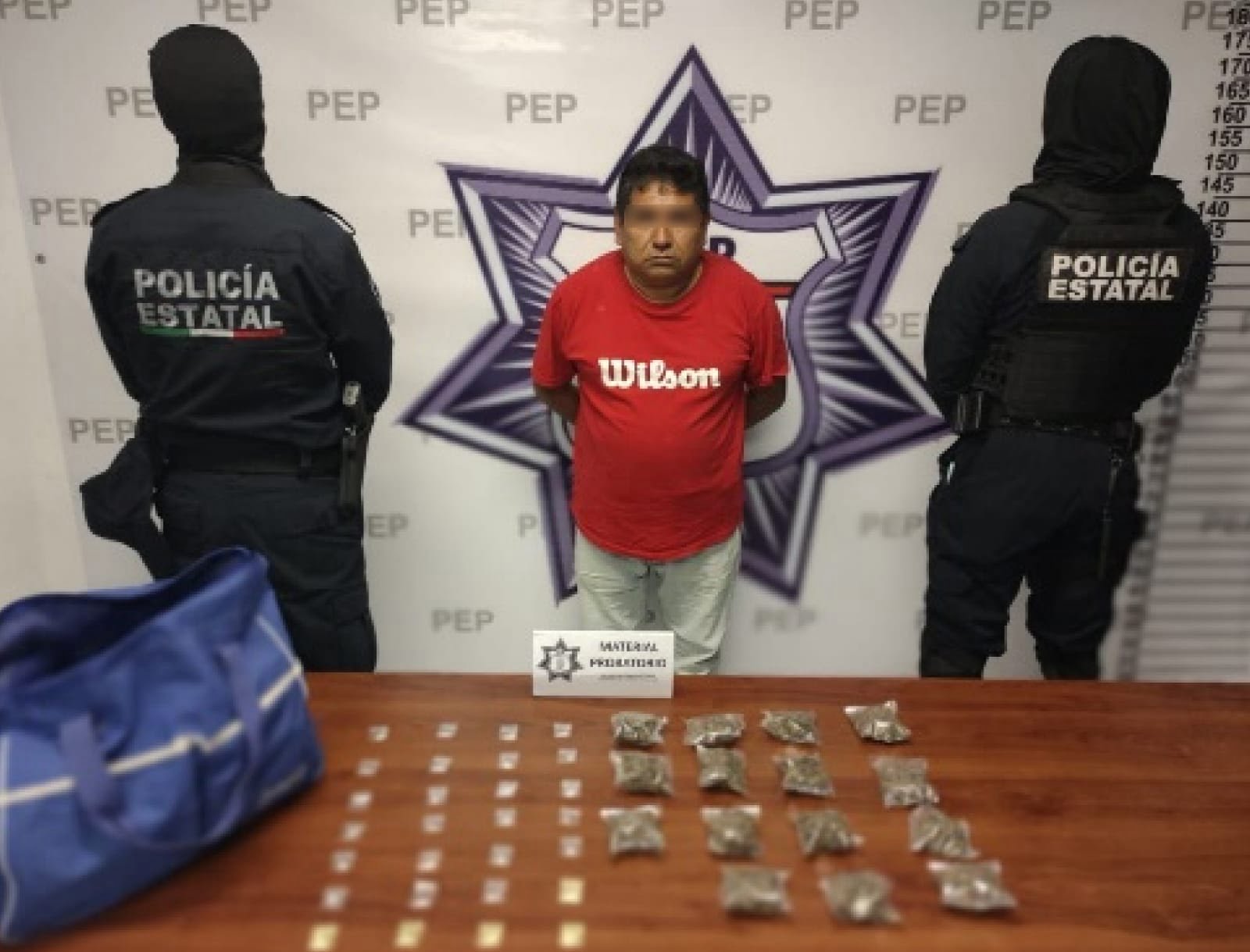 Detiene SSP a presunto narcomenudista en el Periférico