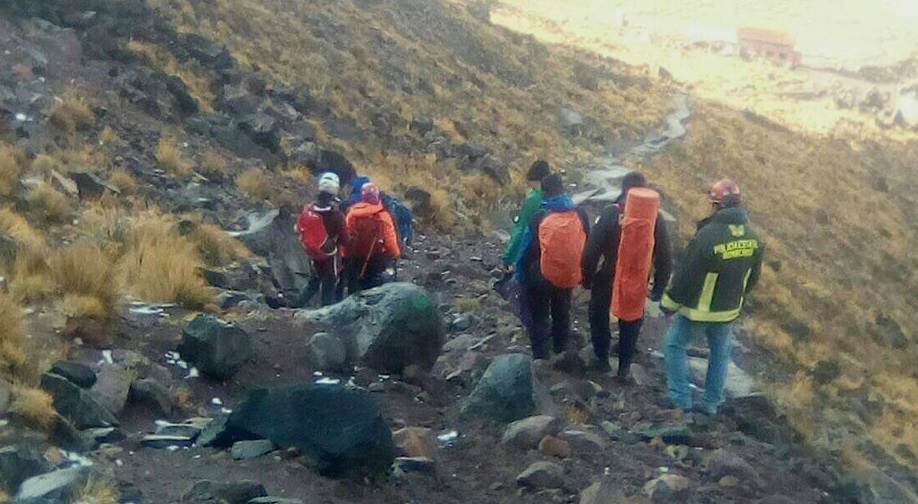 Confirma Segob fallecimiento de una alpinista en volcán Popocatépetl
