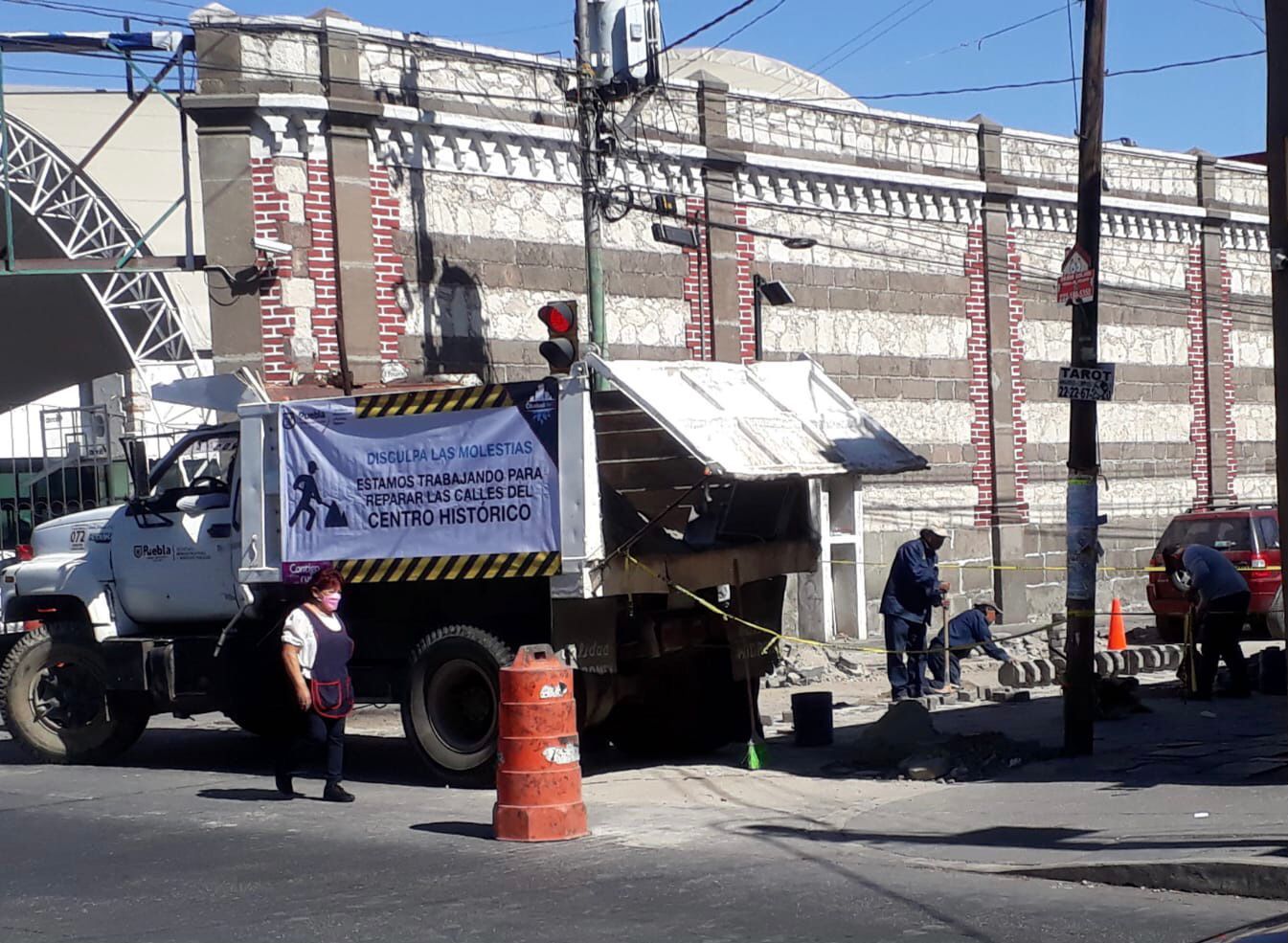 Infraestructura Municipal inicia rehabilitación de calles en Centro Histórico