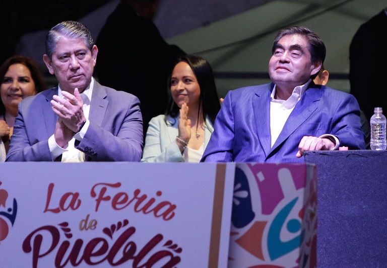 Promete Barbosa Feria de Puebla 2023, durante clausura de Feria 2022