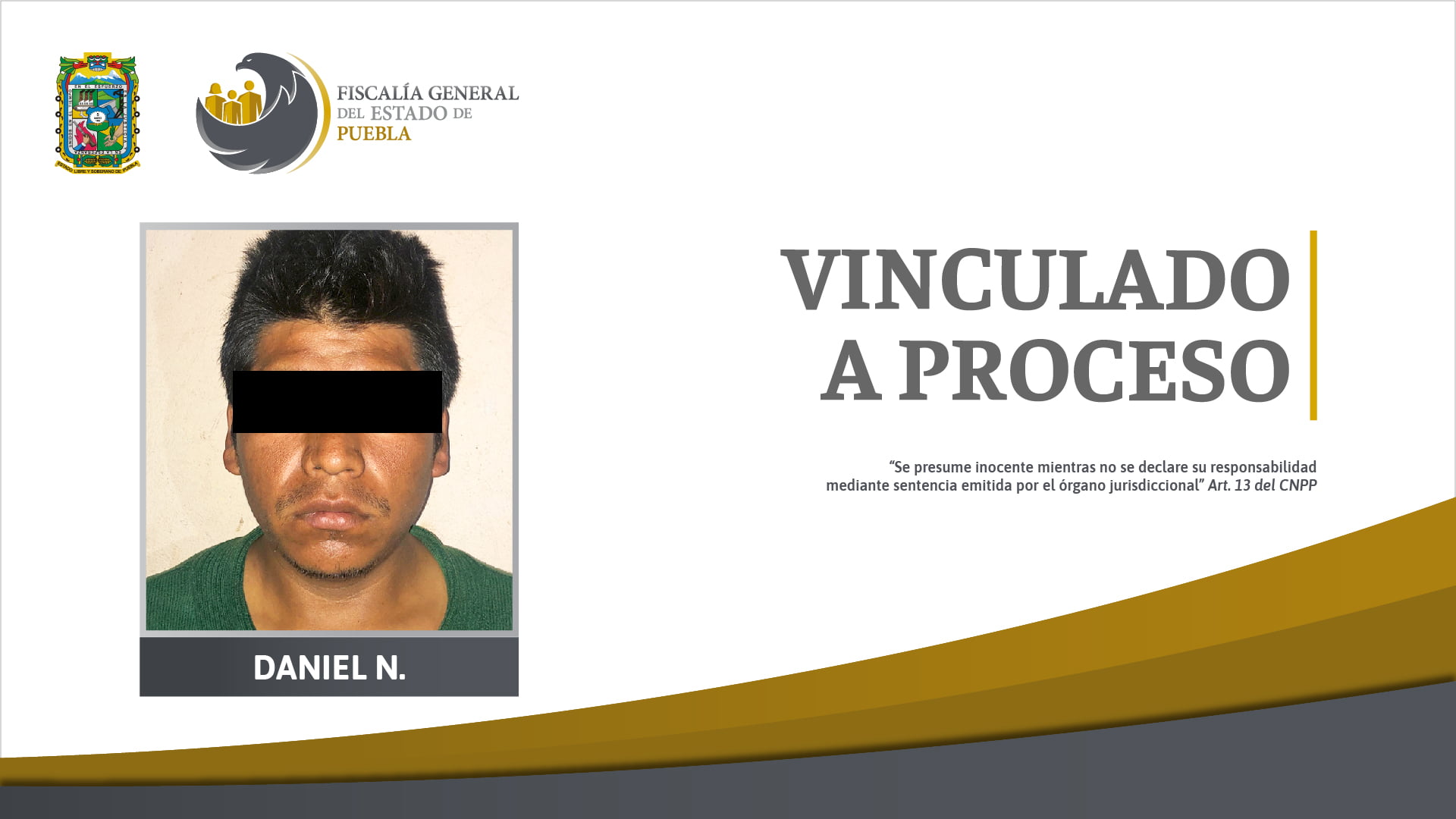 Presunto feminicida de sexagenaria en Cuautempan, vinculado a proceso