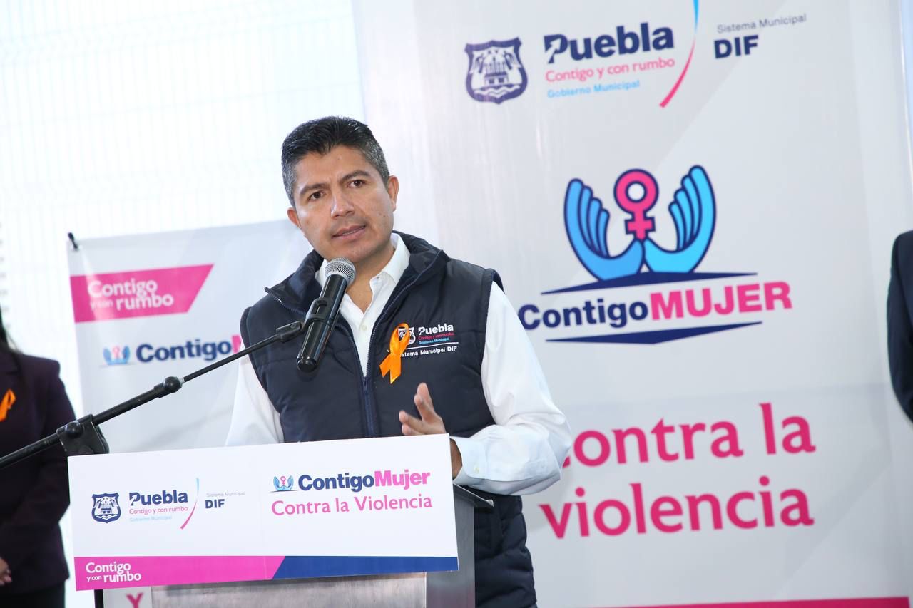 Con espacios seguros, Eduardo Rivera va por la Prevención y Combate a la Violencia contra la Mujer