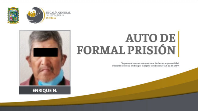 En prisión, padre señalado por violación de su hija de 12 años