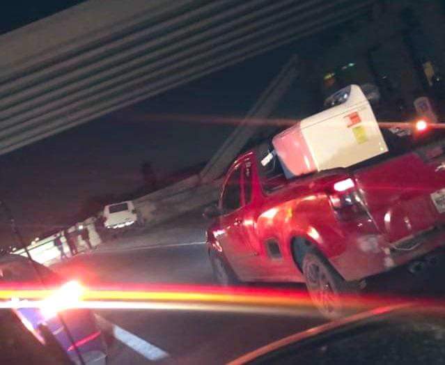 Colapsa puente sobre la autopista México-Pachuca, a la altura de Tecámac
