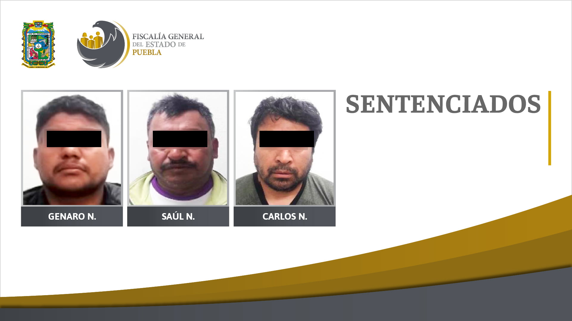 Obtuvo FGE 40 años de prisión por el secuestro de un hombre en Teziutlán