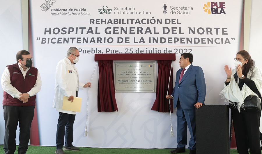 Inaugurará Barbosa este viernes rehabilitación de Hospital de la Mujer en Tehuacán