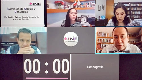 INE declara improcedentes cuatro de cinco medidas cautelares