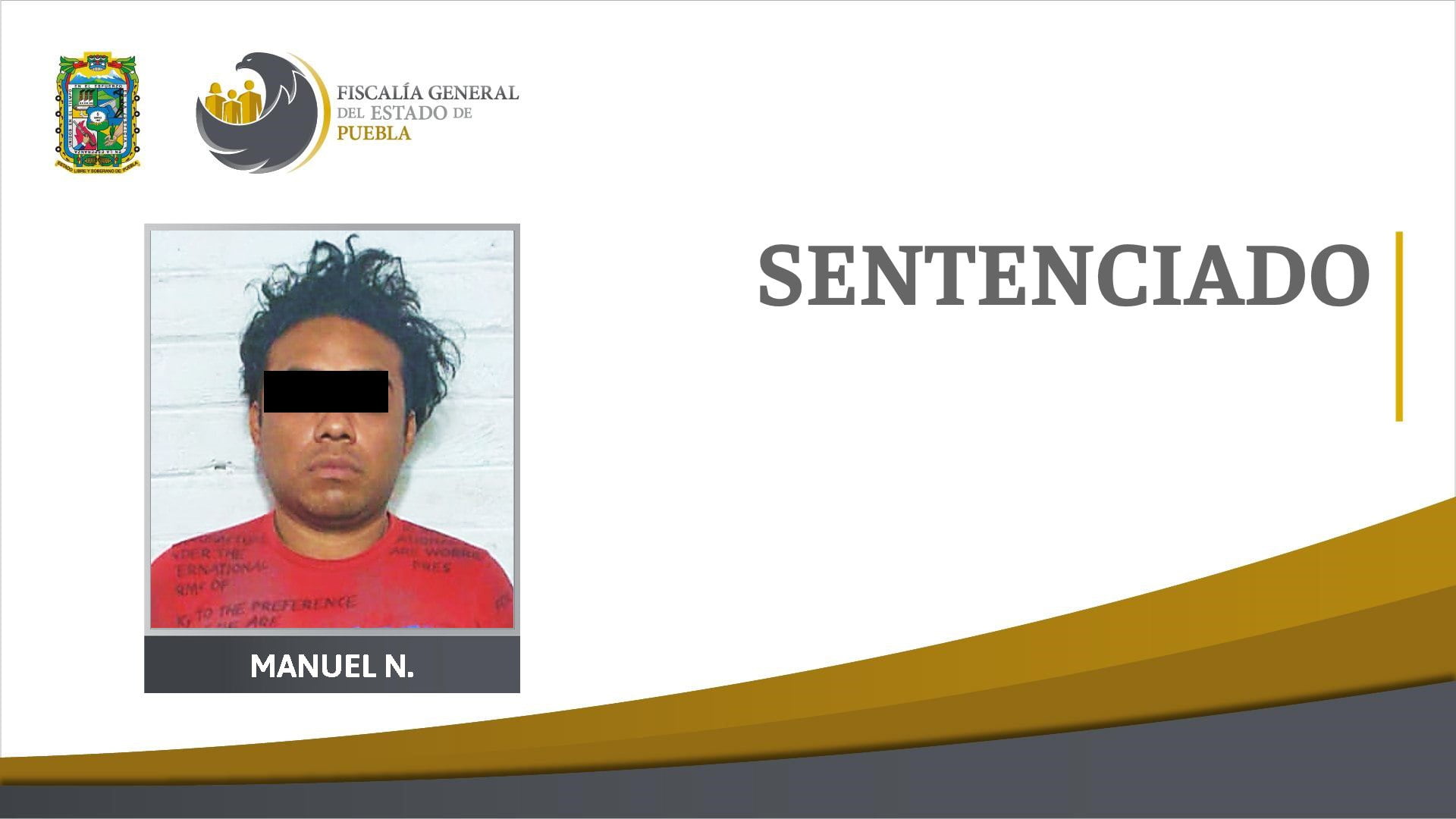 20 años de cárcel por el homicidio de un hombre en Tehuacán