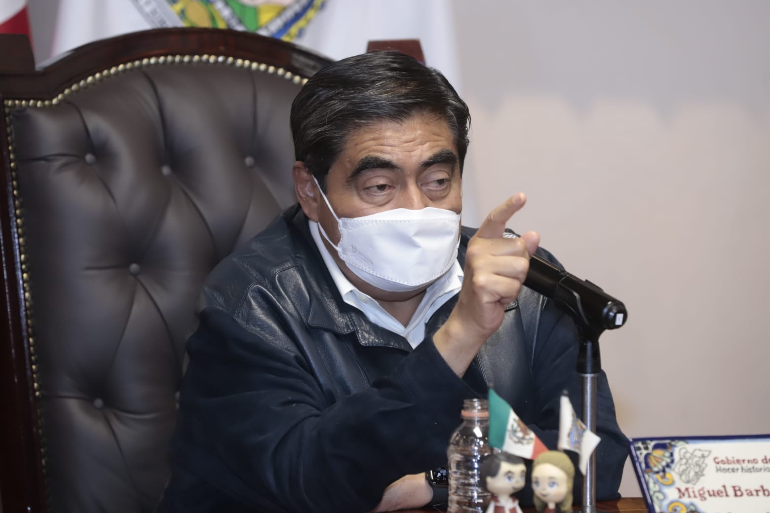 Gobierno no dará ni un paso atrás contra gaseras y huachigaseros por tragedia en Xochimehuacan: Barbosa