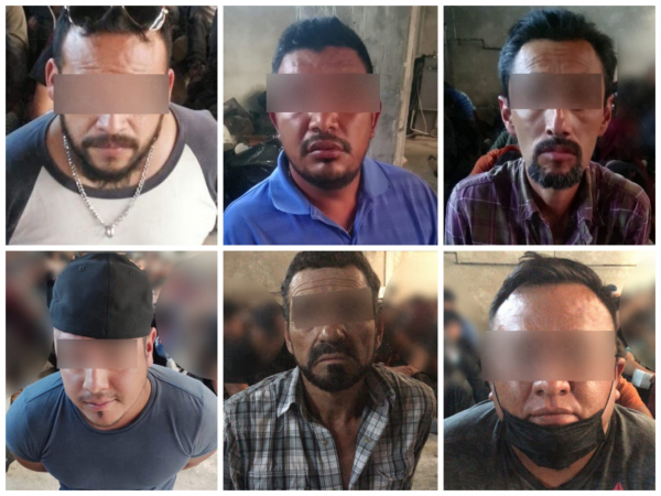 Detiene SSP a seis polleros, relacionados a narcomenudeo y homicidios en Puebla: Barbosa  
