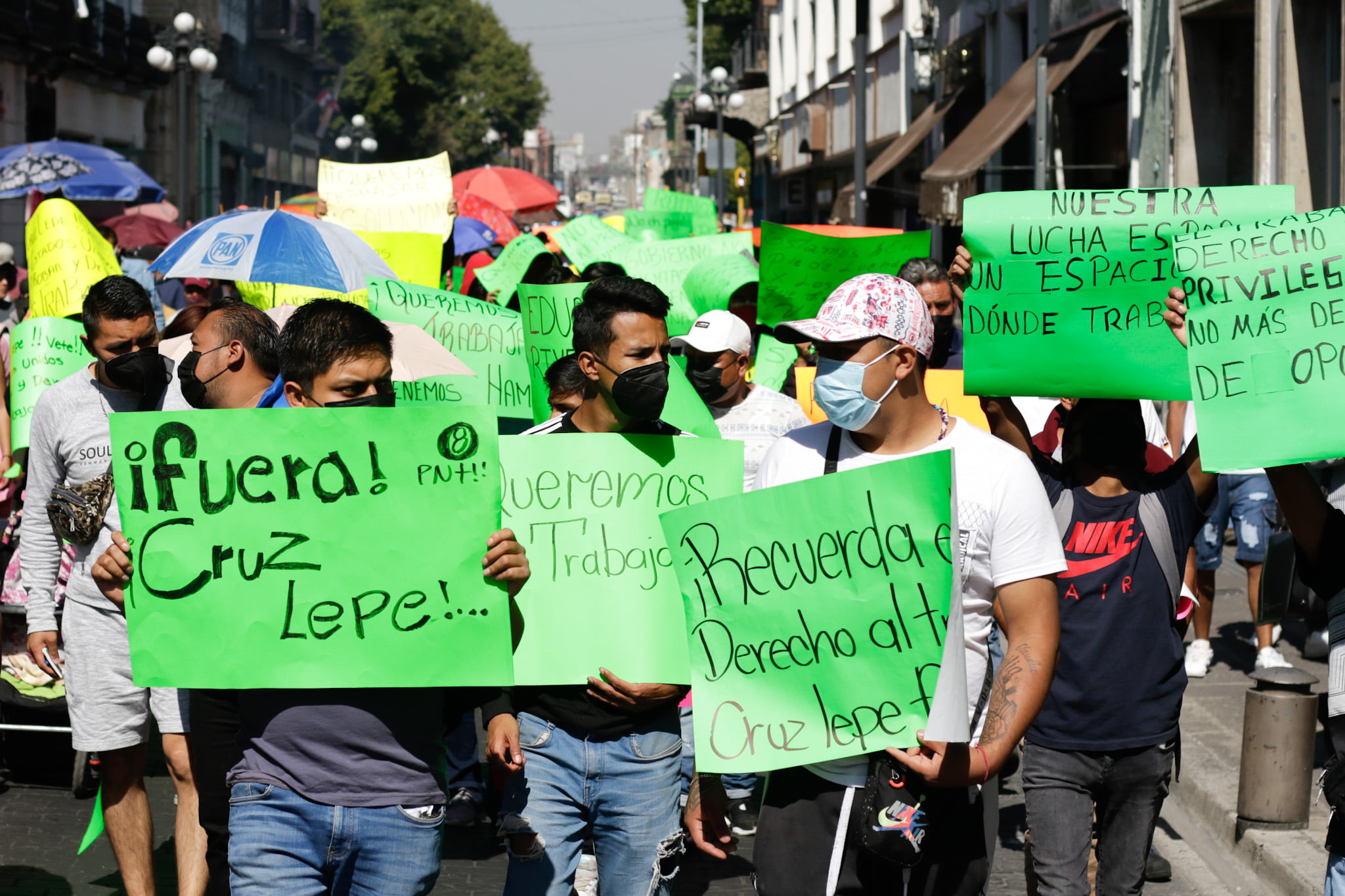 Descarta Ayuntamiento uso de fuerza pública para retiro de ambulantes en Centro de Puebla