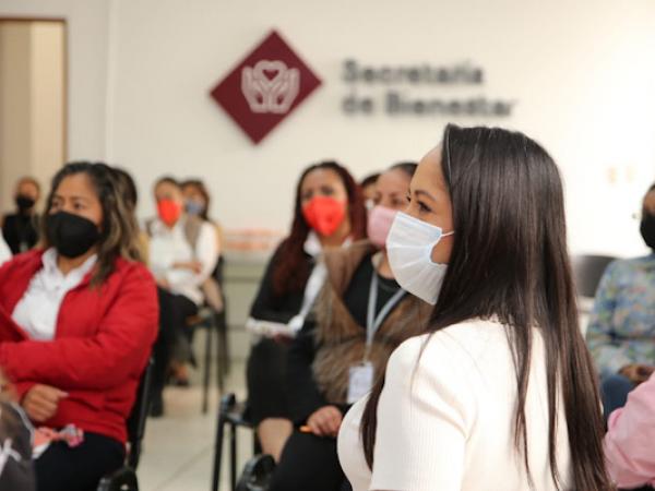 Realiza Secretaría de Bienestar acciones por Día Internacional de la Mujer