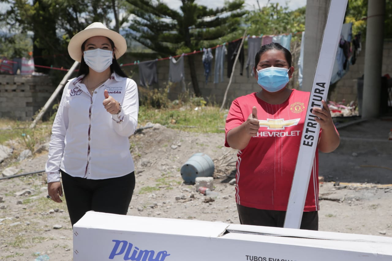 Entrega Secretaría de Bienestar mil 152 calentadores solares