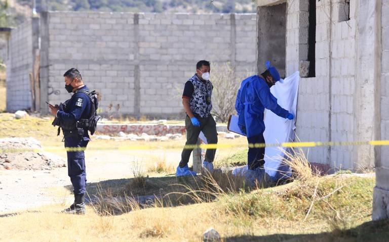 Encuentran cadáver al interior de un predio en Amozoc de Mota