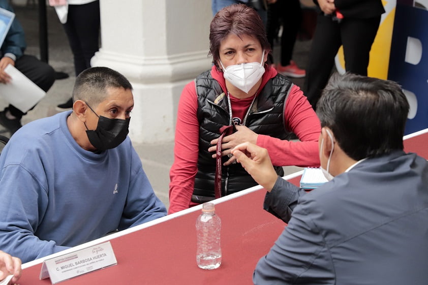 En “Martes Ciudadano”, Barbosa Huerta refrenda apoyo a sectores vulnerables