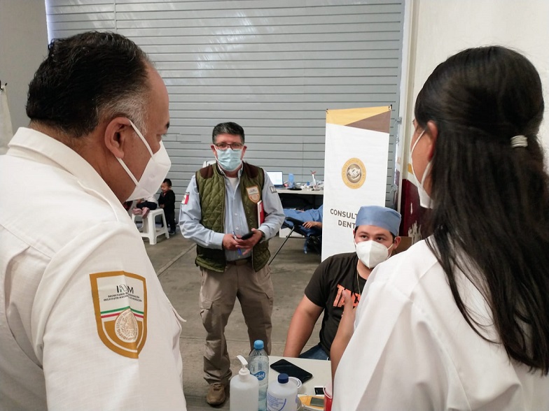 El INM suma esfuerzos con la sociedad y otorga servicios médicos  gratuitos a migrantes
