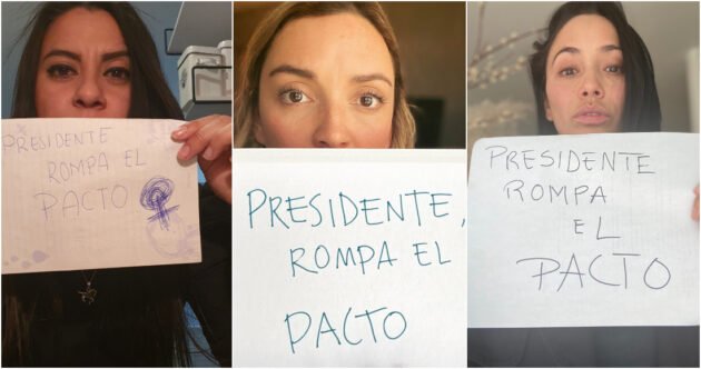 Mujeres protestan en redes sociales por candidatura de Félix Salgado Macedonio