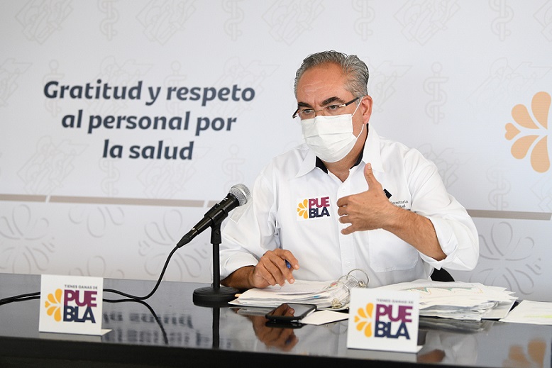 Registra Puebla solo 27 personas hospitalizadas por SARS-CoV-2: Salud